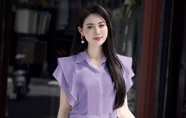 Biến trang phục đơn điệu trở nên dịu dàng nhờ áo cánh tiên