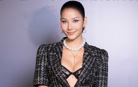 Siêu mẫu Hoàng Thùy, fashionista Harry Nista nổi bật tại giải thưởng thời trang