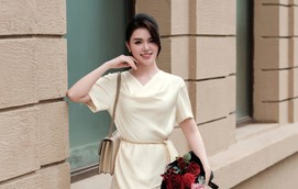 Sức hút từ chân váy lụa tạo nét thanh tao, kiêu kỳ