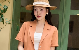 Áo blazer tôn lên nét kiêu kỳ ngày thu