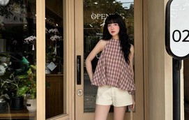 Đánh thức phong cách retro cùng những đường kẻ ca rô mê hoặc