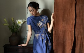 Vừa mát vừa sang khi chọn váy linen ngày nắng