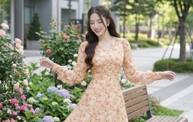 Diện váy hoa sao cho xinh mà không bị 'sến'?