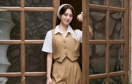 Bản phối nâu - trắng cho ngày nắng, chiếm trọn mọi ánh nhìn