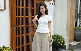 Mặc đẹp không khó ngày hè với những kiểu áo tay ngắn