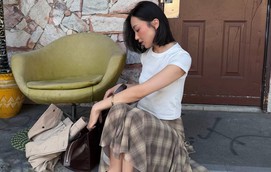 Xuống phố thoáng mát cùng áo baby tee