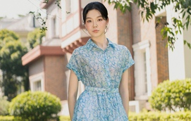 Đầm tơ voan cho mùa hè nhẹ tênh