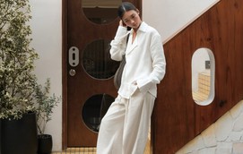 Đẹp từ nhà ra phố với trang phục linen tự nhiên