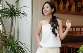 Công thức phối đồ đẹp, sang cùng quần ống rộng, quần bong bóng