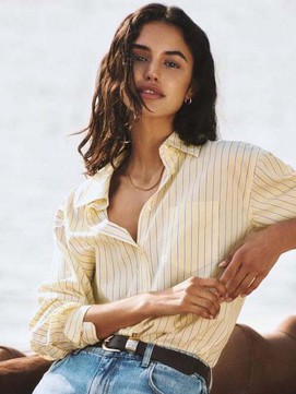 Quần jeans và sơ mi, đẹp xuất sắc để đi chơi và đi làm