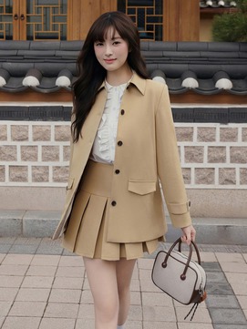 Diện chân váy ngắn vào mùa lạnh theo cách thật thời trang