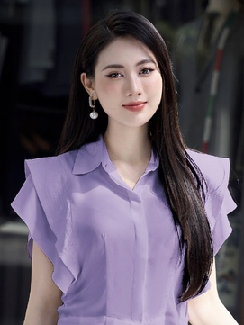 Biến trang phục đơn điệu trở nên dịu dàng nhờ áo cánh tiên