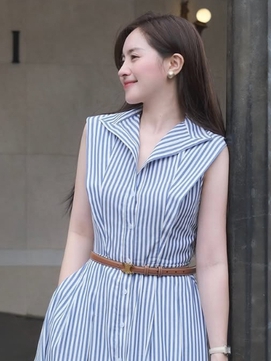 Chẳng sợ ngày bận rộn khi đã có đầm sơ mi thanh lịch