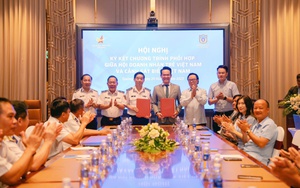 Ký kết chương trình phối hợp giữa Cảnh sát biển và Hội Doanh nhân trẻ Việt Nam