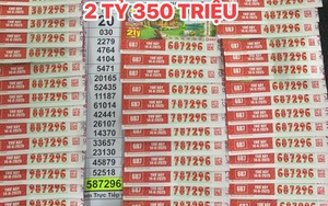 Xổ số miền Nam 14.6: Đại lý TP.HCM bán 14 tờ vé số trúng độc đắc, chờ đổi thưởng