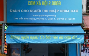 Những bảng hiệu với lời nhắn giản dị, ấm lòng người qua đường
