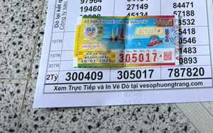 Trúng độc đắc xổ số miền Nam đài Vũng Tàu: Cả nhà ăn tết lớn