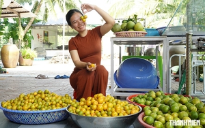 Mứt bưởi hườm giá 650.000 đồng/kg
