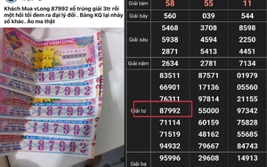 Kết quả xổ số Vĩnh Long ngày 23.10 bị nhầm giải 3 triệu đồng, vì sao?