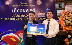 Khởi động dự án 1.000 thư viện tri thức cho học sinh