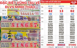 Xổ số miền Nam ngày 18 tháng 8: Tìm người may mắn trúng đài Vũng Tàu
