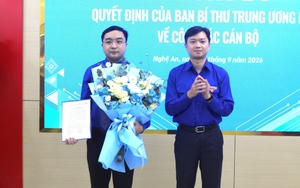 Anh Hồ Phúc Hải giữ chức Bí thư Tỉnh đoàn Nghệ An