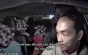 Tài xế Đà Nẵng khuyên khách Tây hủy cuốc, chuyện ngược đời đêm cầu Rồng phun lửa