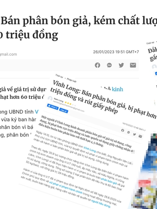 Nghiêm trị hành vi buôn bán phân bón giả, kém chất lượng