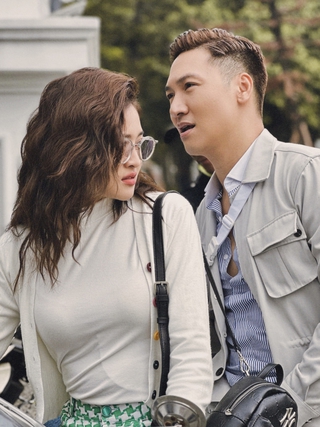 Thùy Anh ám ảnh khi đóng cảnh 'khóa môi' Mạnh Trường