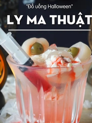 Bánh, nước cũng được 'lên đồ' đón Halloween