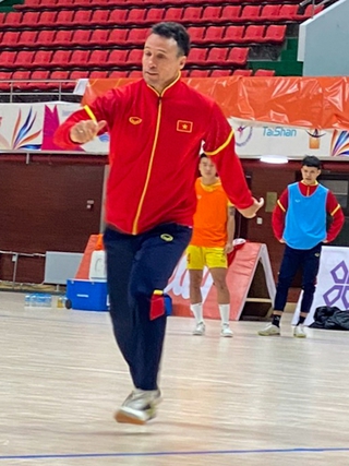 Đội tuyển futsal Việt Nam sẵn sàng cho trận ra quân vòng loại giải châu Á 2024
