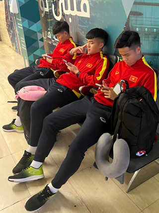 U.20 Việt Nam mệt mỏi sau hành trình dài đến Ả Rập Xê Út