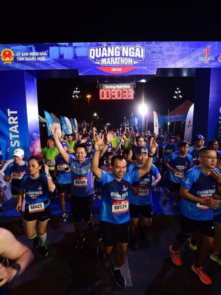 2.000 VĐV tham gia giải chạy Quảng Ngãi Marathon - Cup BSR