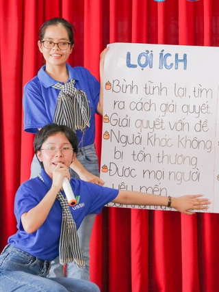 Tình nguyện viên chỉ cách giảm cơn tức giận