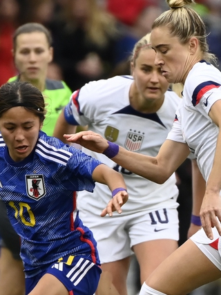 Đội tuyển nữ Mỹ họp báo tại World Cup: Bóng đá nữ đang thu hẹp khoảng cách