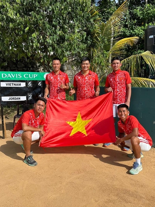 Xác định đối thủ của đội tuyển quần vợt Việt Nam ở play-off nhóm II Davis Cup