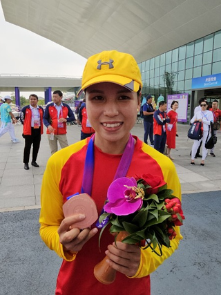 Hà Thị Vui: ‘HCĐ ASIAD đúng ngày sinh nhật, ngày mai kiếm thêm HCV rồi em lấy… chồng’