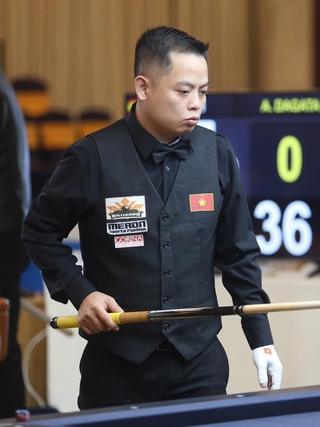 World Cup billiards: 3 cơ thủ Việt Nam xuất sắc đi tiếp với ngôi nhất bảng