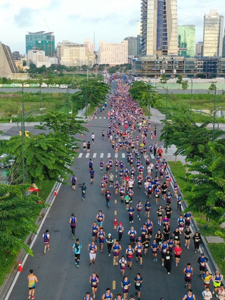 Sắp diễn ra giải chạy bán marathon, bắt trọn khoảnh khắc đẹp TP.Thủ Đức