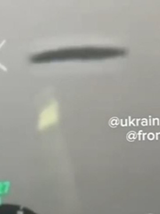 UFO bí ẩn bất ngờ xuất hiện ở chiến trường Ukraine