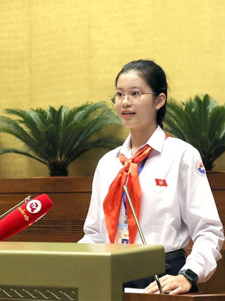 Cô gái nhỏ ước mơ là đại biểu Quốc hội