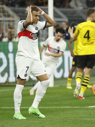Bán kết Champions League: Mbappe chịu thua cột dọc khi PSG nhận thất bại ở Dortmund