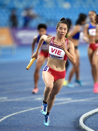 Điền kinh Việt Nam đoạt HCV 4x400 m nữ châu Á nhưng không đoạt vé Olympic Paris