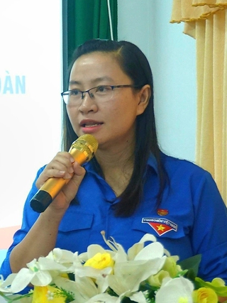 Chị Nguyễn Thị Cẩm Hương được bầu làm Phó bí thư Tỉnh đoàn Trà Vinh