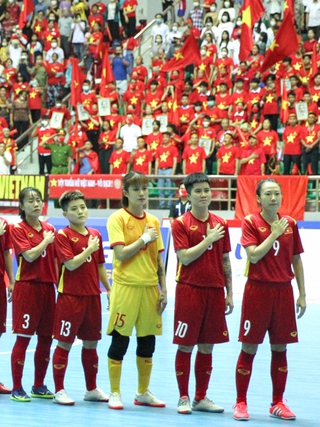 Đội tuyển nữ futsal Việt Nam tiếp cận tốp 10 thế giới