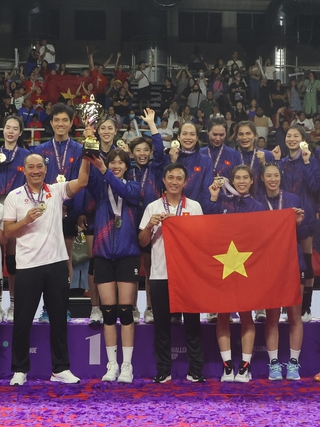 Đội tuyển bóng chuyền nữ Việt Nam đón tin vui, bất ngờ thăng hạng thế giới