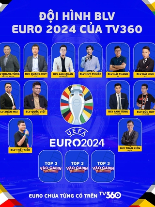 Khán giả xem EURO ở kênh nào, tại sao chưa đài quảng bá nào mua bản quyền?