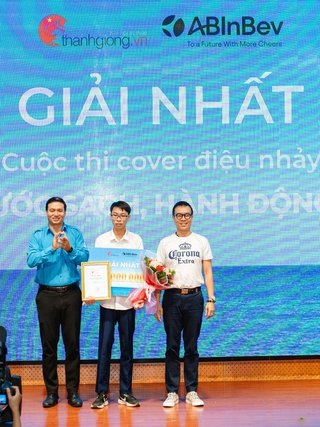 Trao giải cuộc thi cover điệu nhảy 'Yêu nước sạch, hành động xanh'