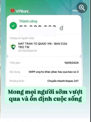 Một TikToker thừa nhận 'phông bạt' khi chuyển tiền ủng hộ đồng bào bị lũ lụt