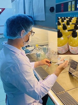 Nước rửa chén sinh học làm từ vỏ trái cây